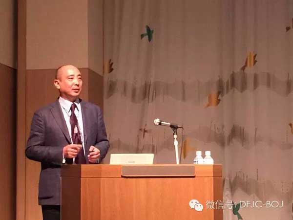 东方集成总裁颜力先生发表贺词